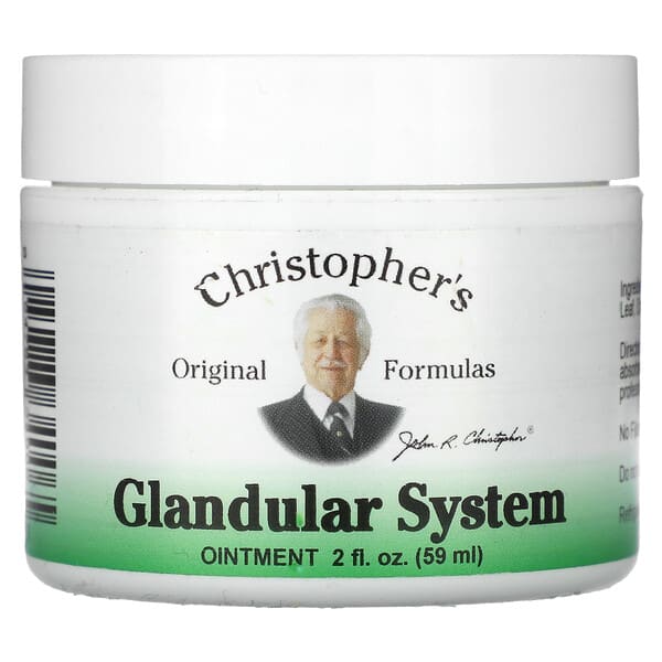 Christopher S Original Formulas Glandular System Ointment Fl Oz Ml