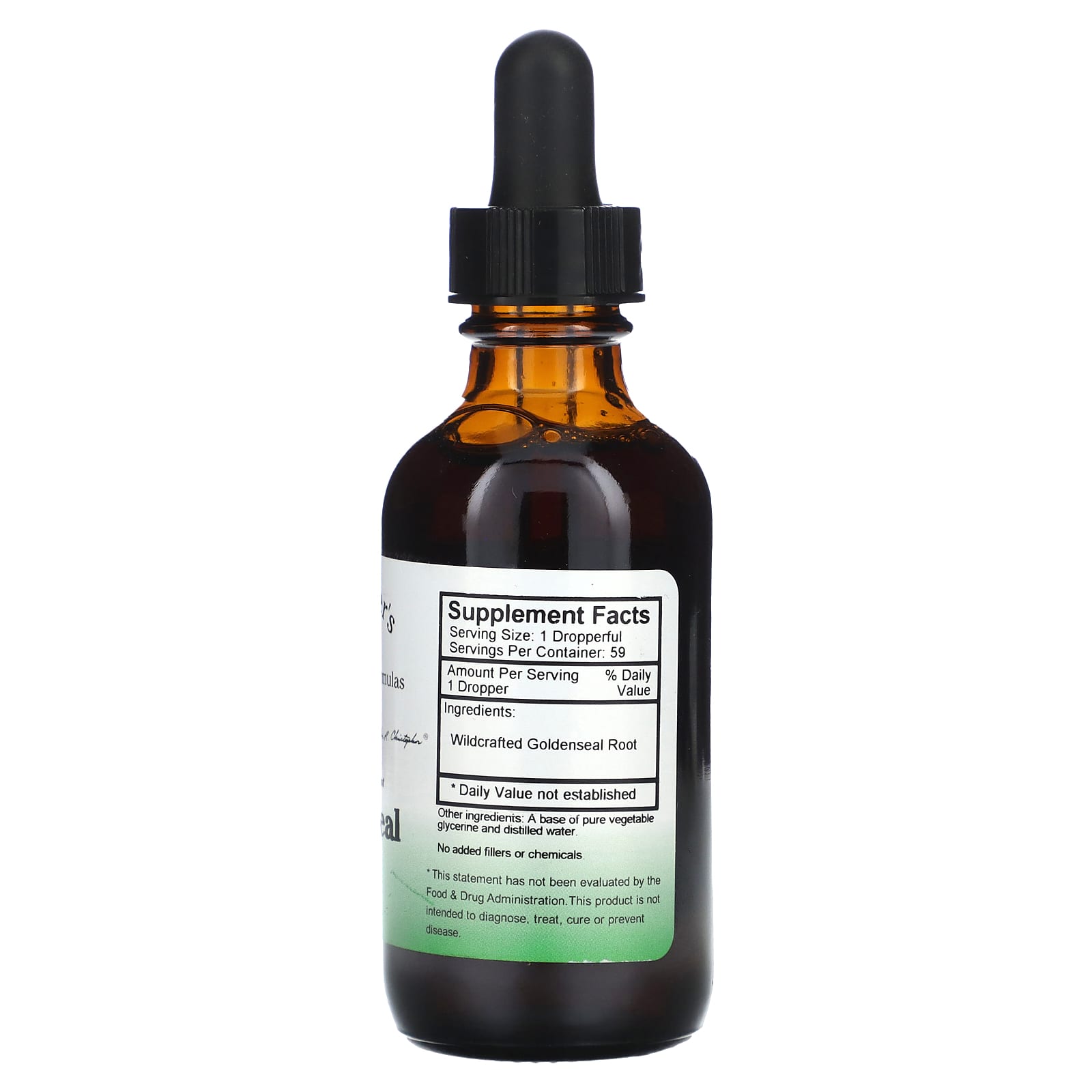 Christopher S Original Formulas Goldenseal Root Extract Fl Oz Ml