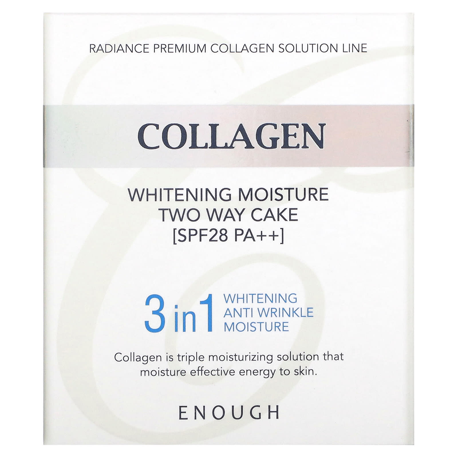 Enough Collagen Whitening Moisture Two Way Cake Spf Pa G