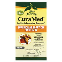 Terry Naturally CuraMed Superior Absorption Curcumin 500 Mg 60 Capsules