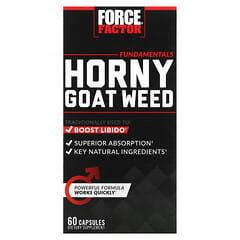 Force Factor Fundamentals Horny Goat Weed 60 Capsules