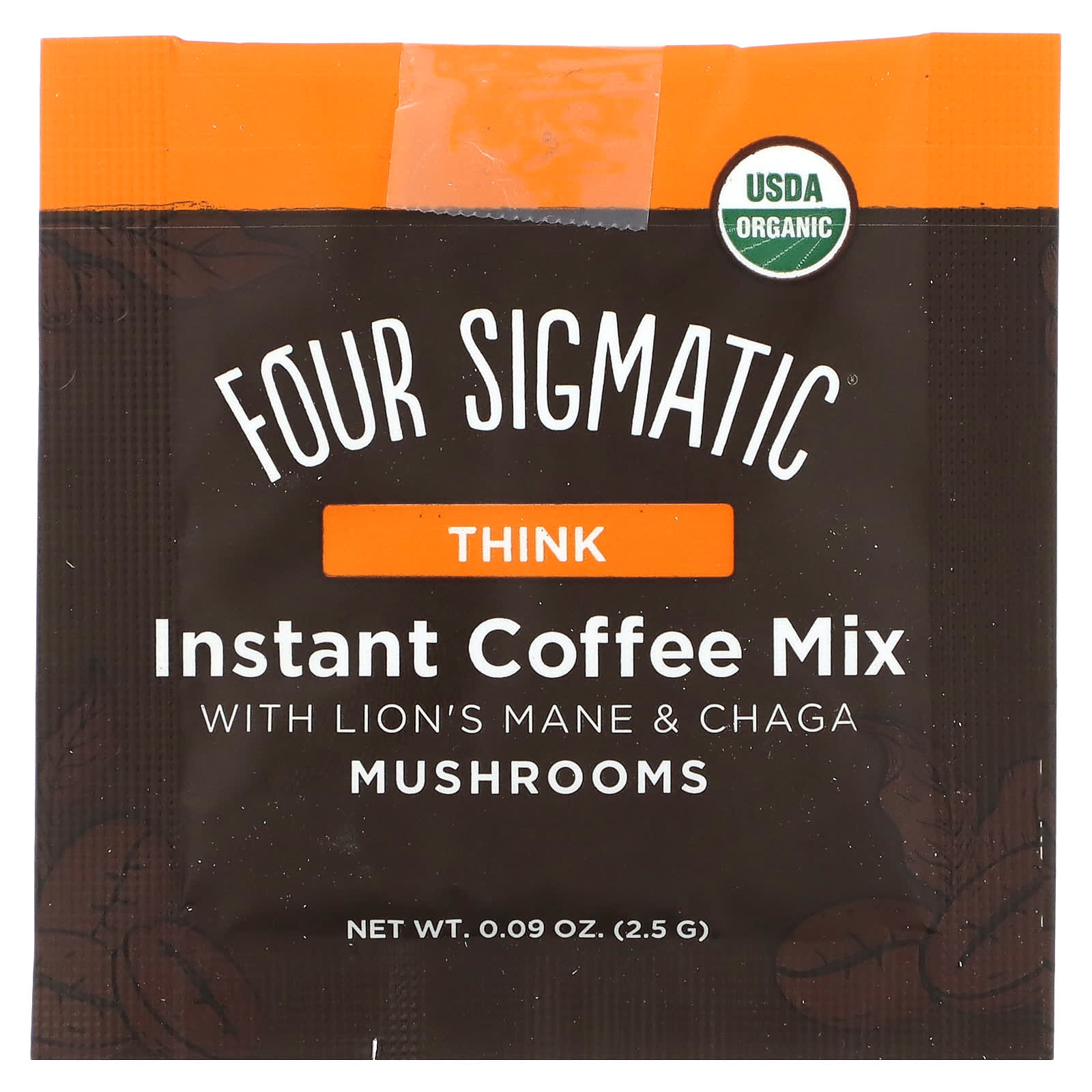 Four Sigmatic Think Instant Coffee Mix With Lion S Mane Chaga