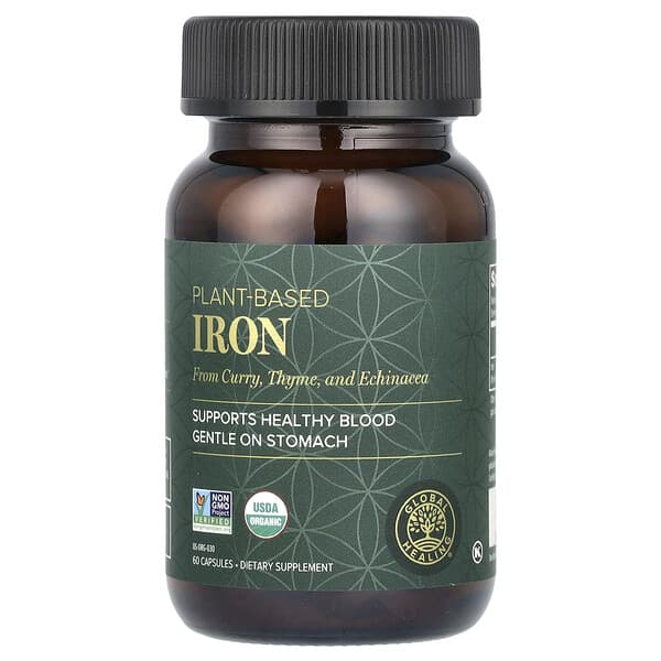 Global Healing Plant Based Iron Capsules