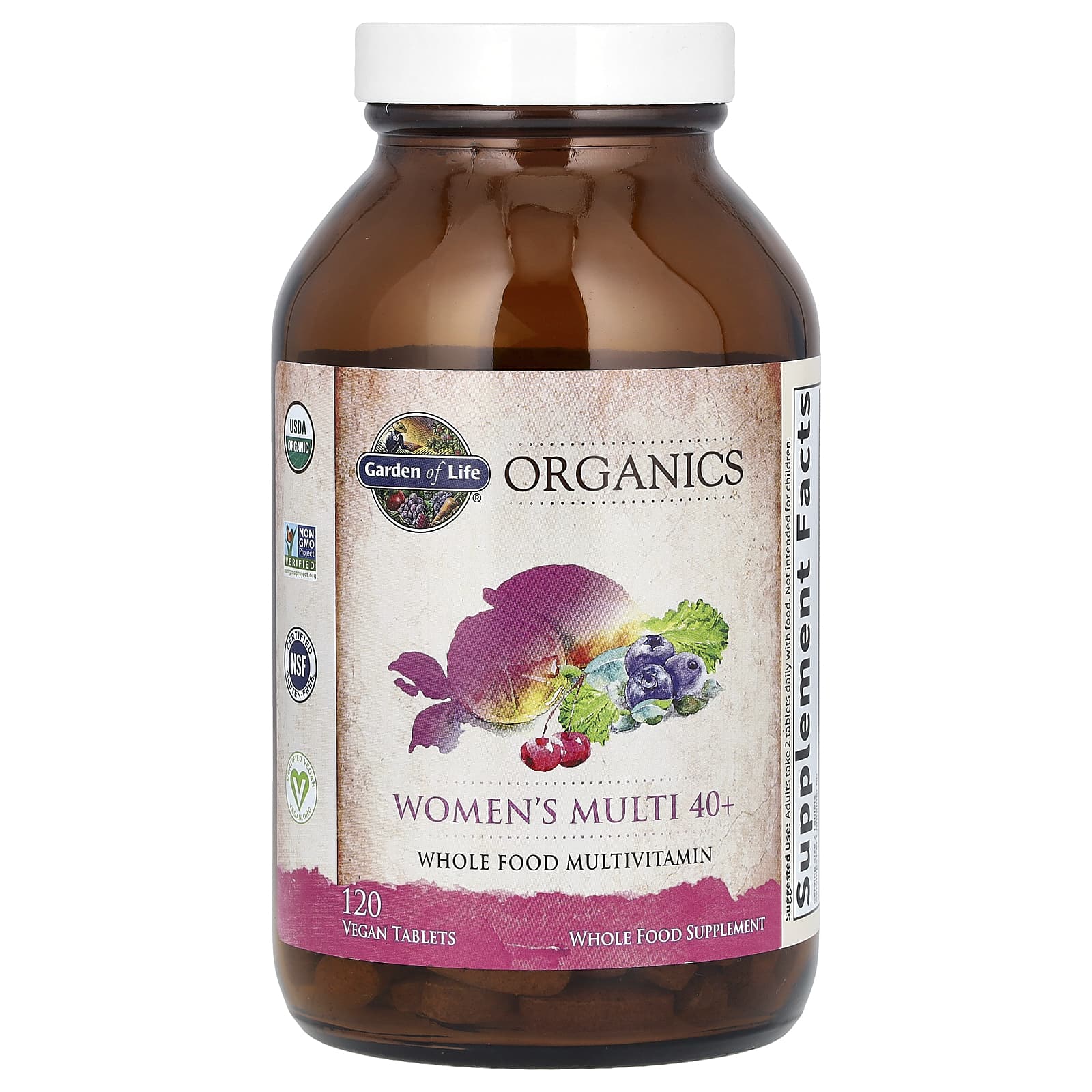 Garden Of Life Organics Women S Multi 40 120 Vegan Tablets