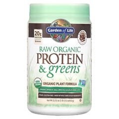 Garden Of Life RAW Organic Protein Greens Plant Formula Chocolate