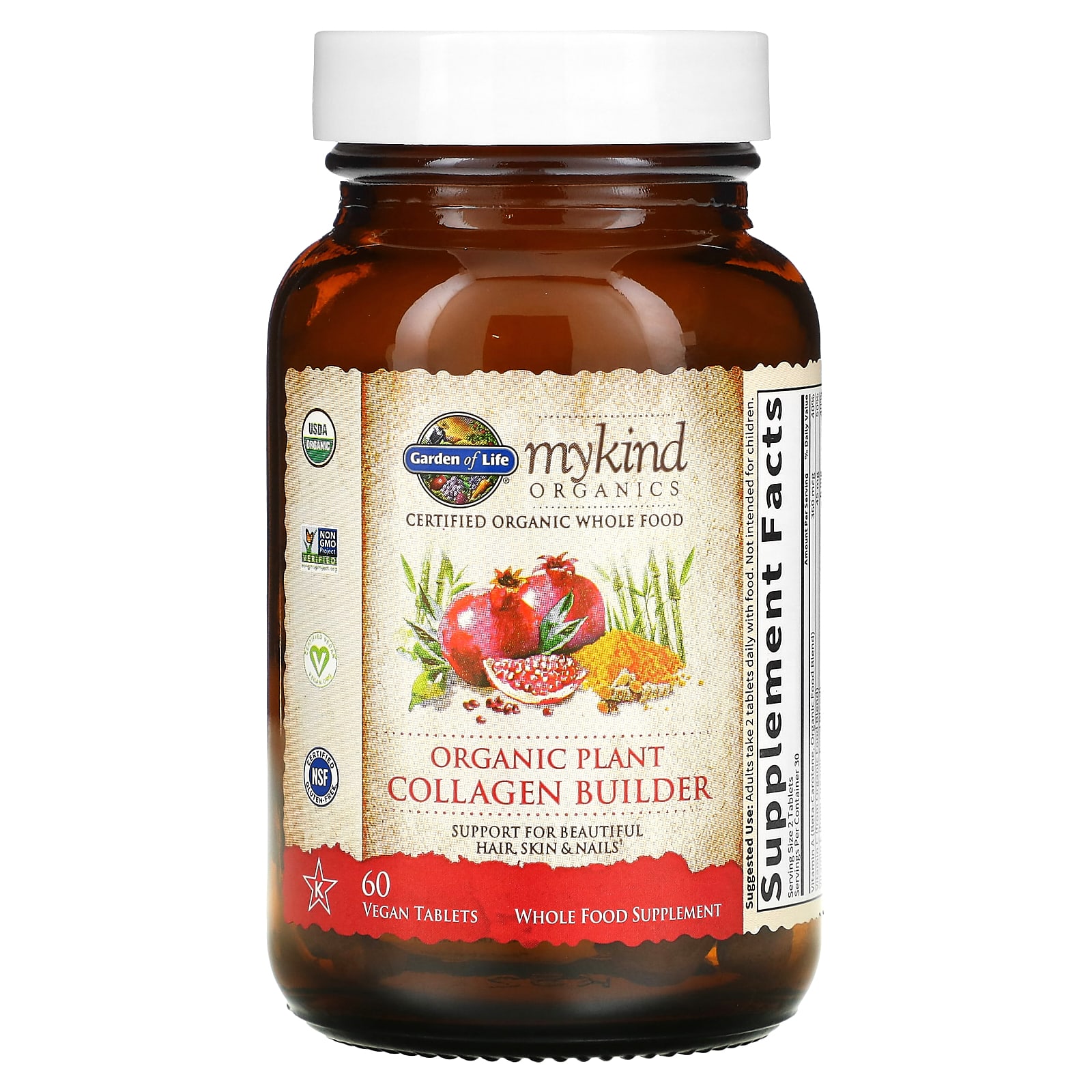 Garden Of Life Mykind Organics Organic Plant Collagen Builder