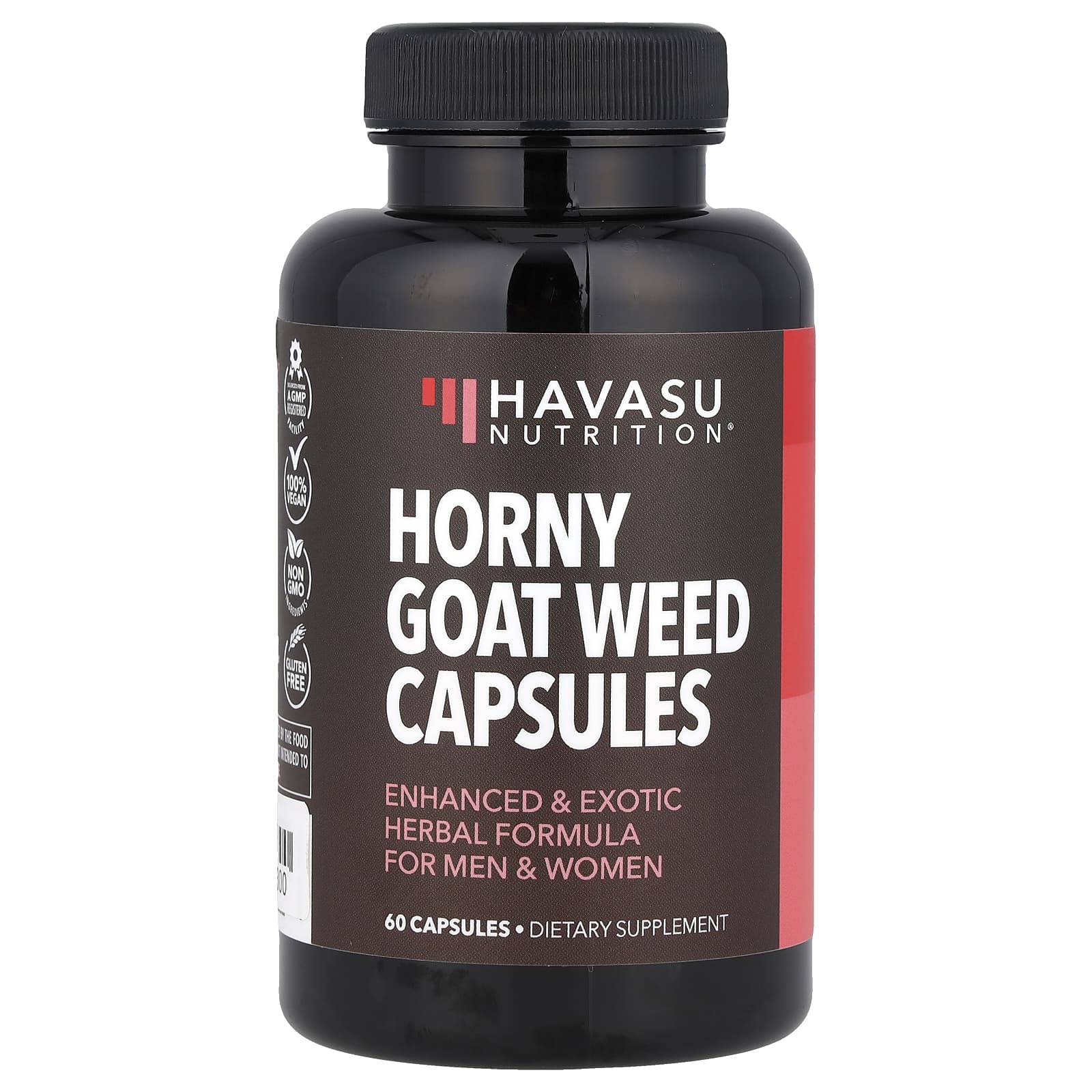 Havasu Nutrition Capsules d herbe de cornée de chèvre 120 capsules