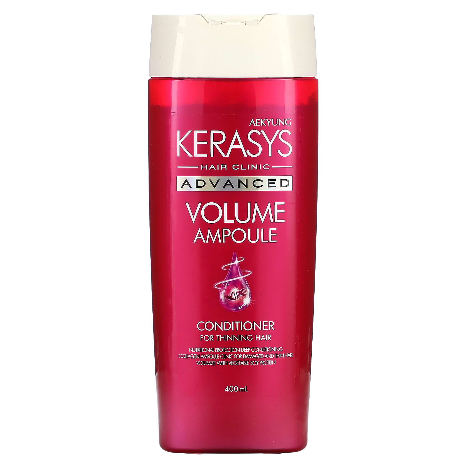 Kerasys Advanced Volume Ampoule Conditioner For Thinning Hair 400 Ml