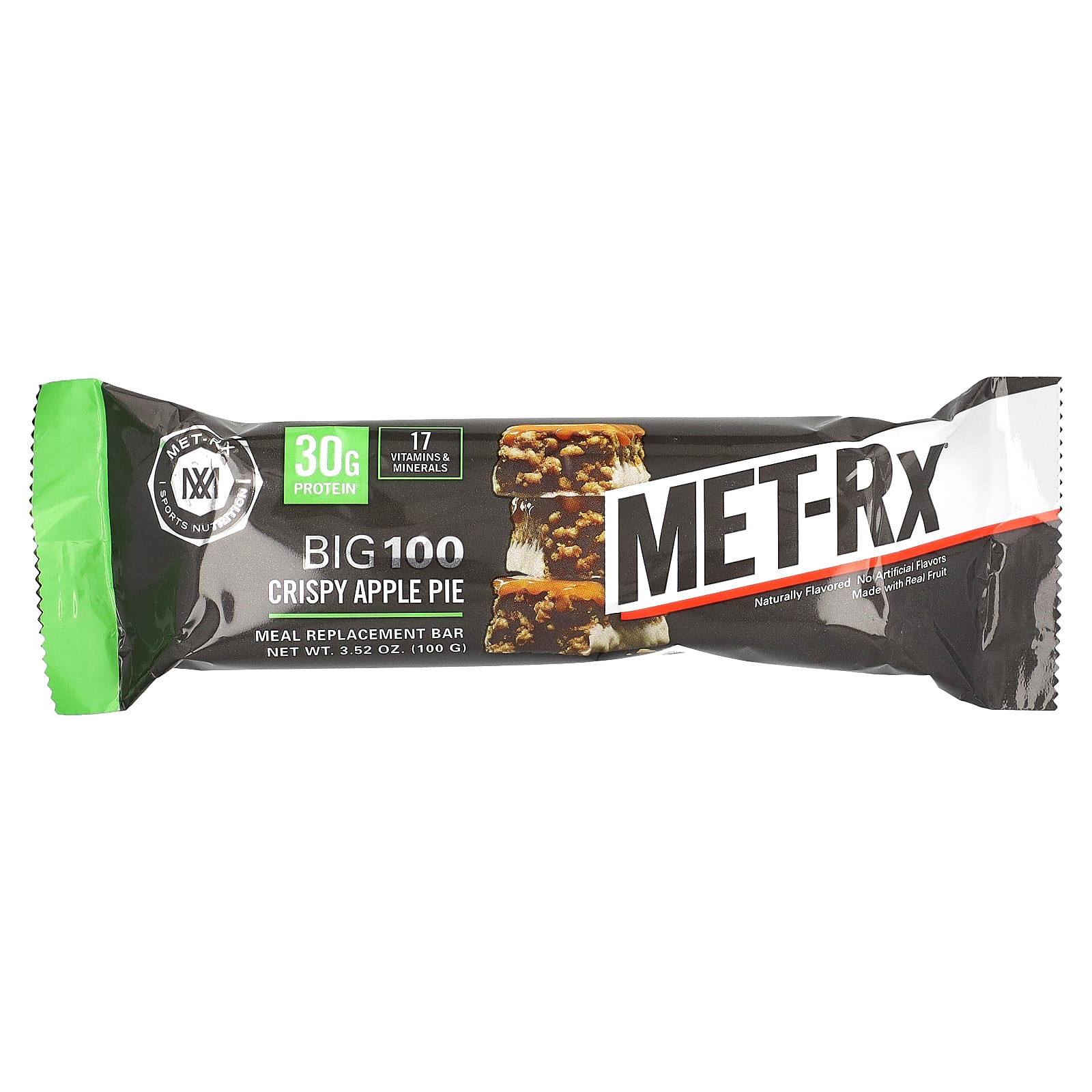 Met Rx Big Meal Replacement Bar Crispy Apple Pie Bars