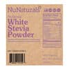 NuNaturals NuStevia White Stevia Powder 1000 Packets 2 23 Lbs 1000 G