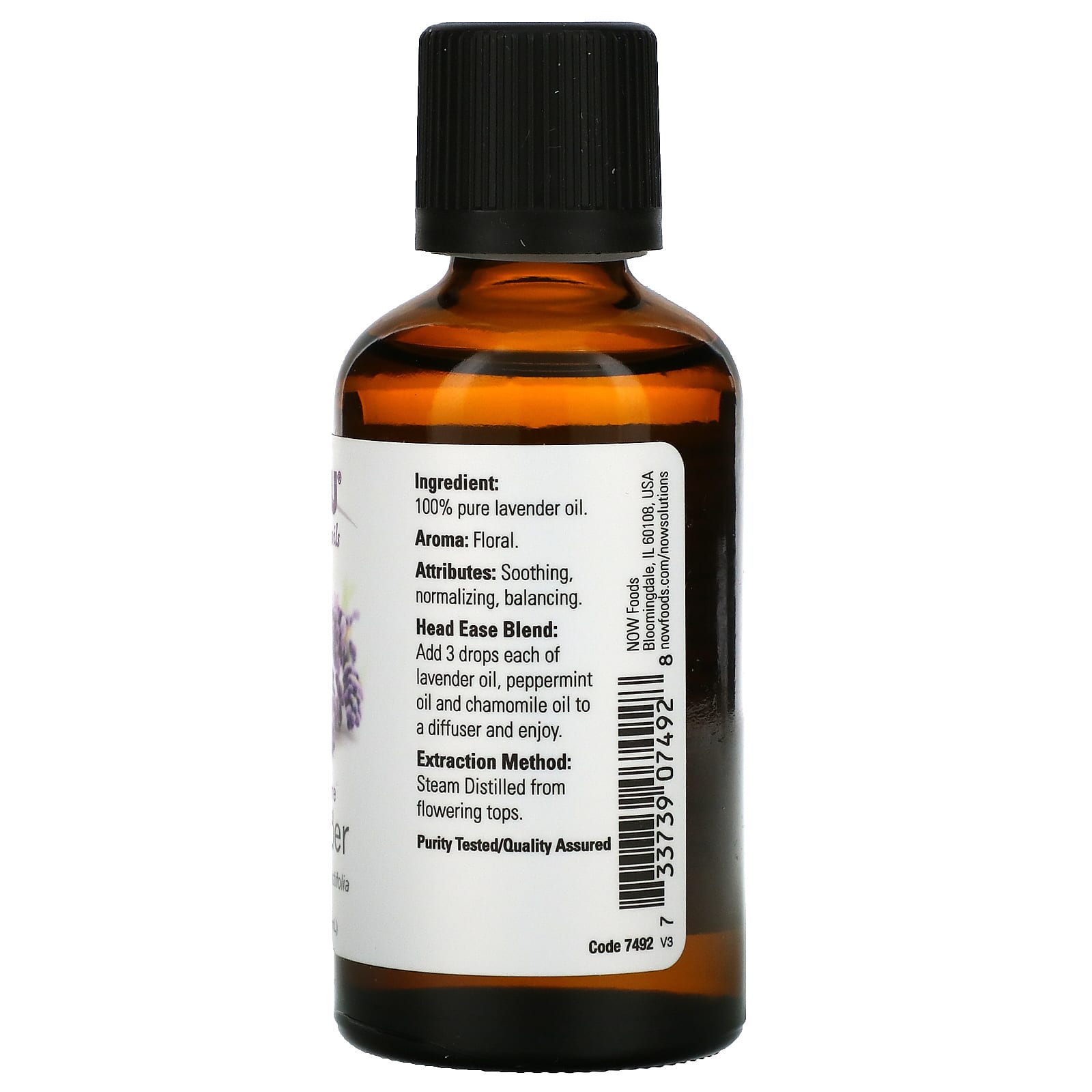 Now Foods Essential Oils Lavender Fl Oz Ml