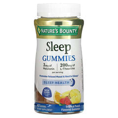 Nature S Bounty Sleep Gummies Tropical Punch Gummies