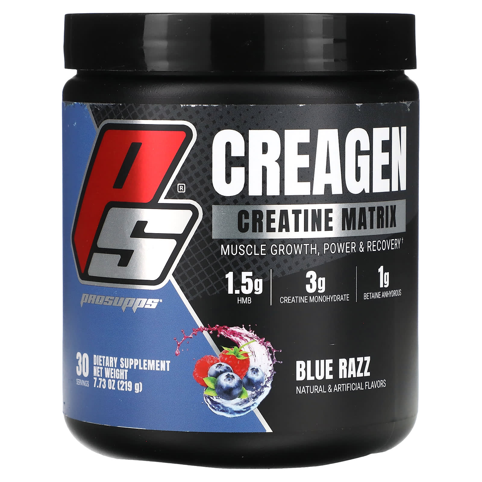 ProSupps Creagen Creatine Matrix Blue Razz 7 73 Oz 219 G