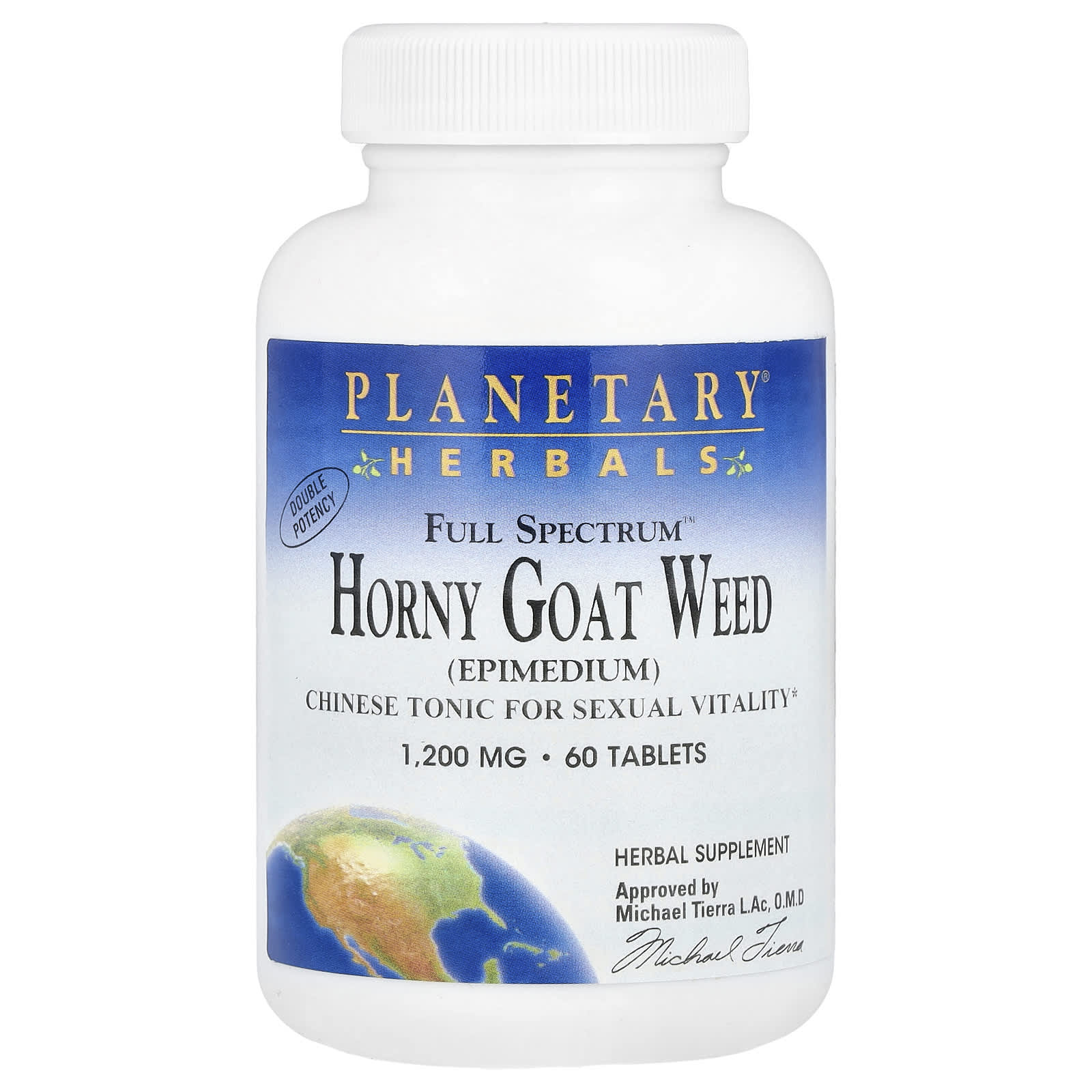 Planetary Herbals Full Spectrum Horny Goat Weed Mg Tablets