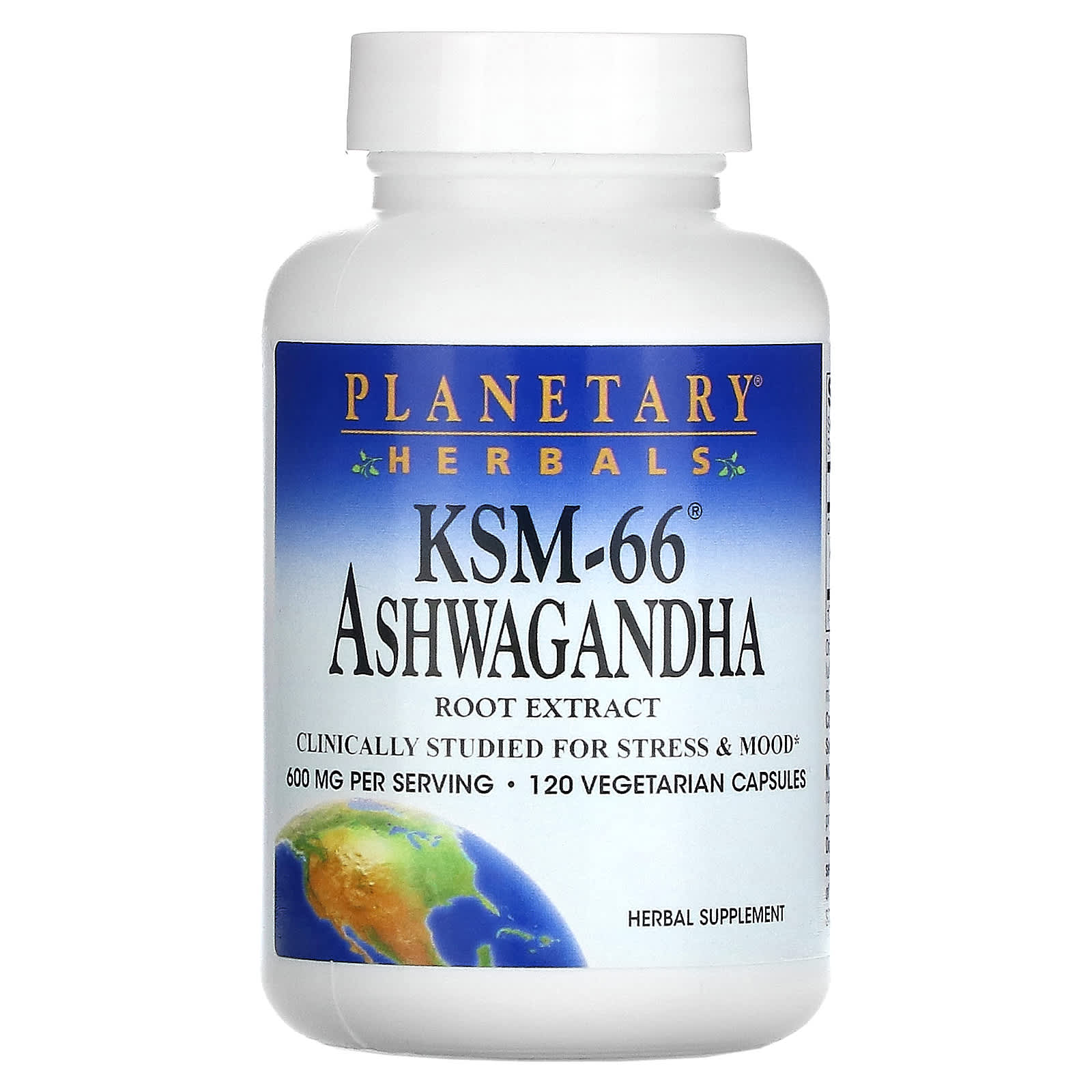 Planetary Herbals Ksm Ashwagandha Mg Vegetarian Capsules