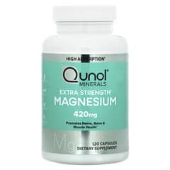 Qunol Magnesium Extra Strength 420 Mg 120 Capsules 210 Mg Per Capsule