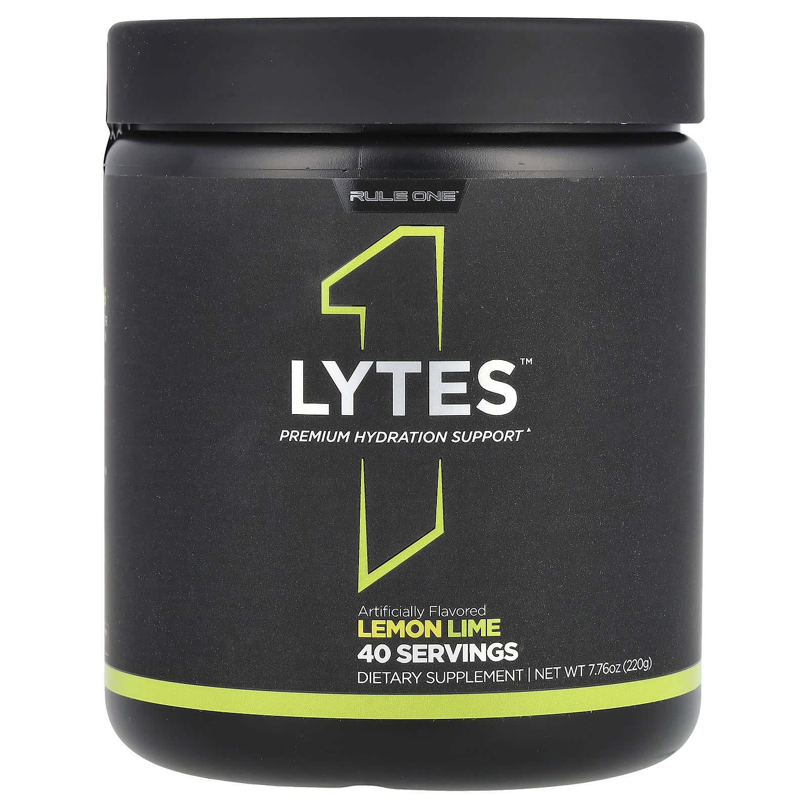 Rule One Proteins Lytes Lemon Lime 7 76 Oz 220 G