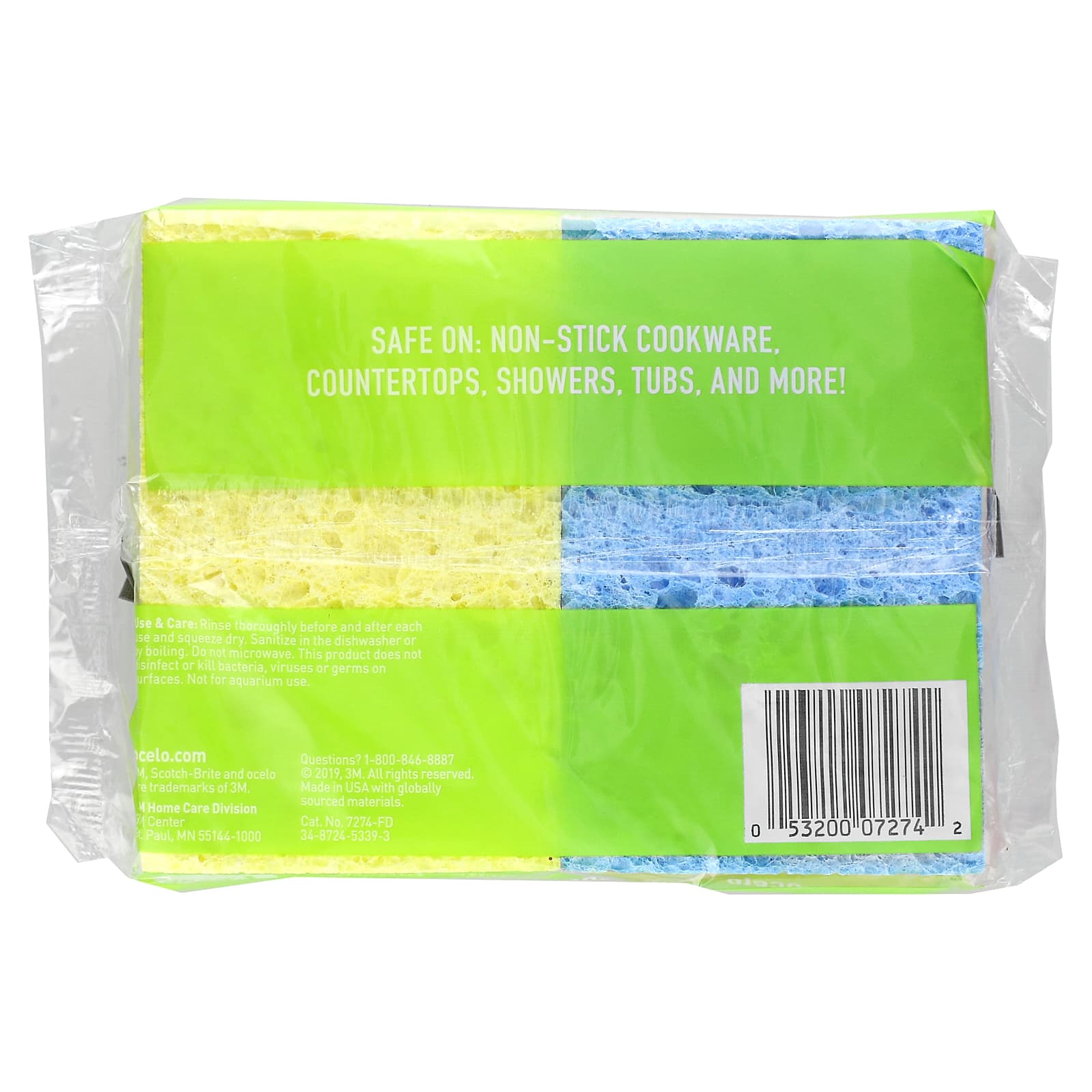 Scotch Brite Ocelo Multi Purpose Sponges 4 Sponges 販売終了商品