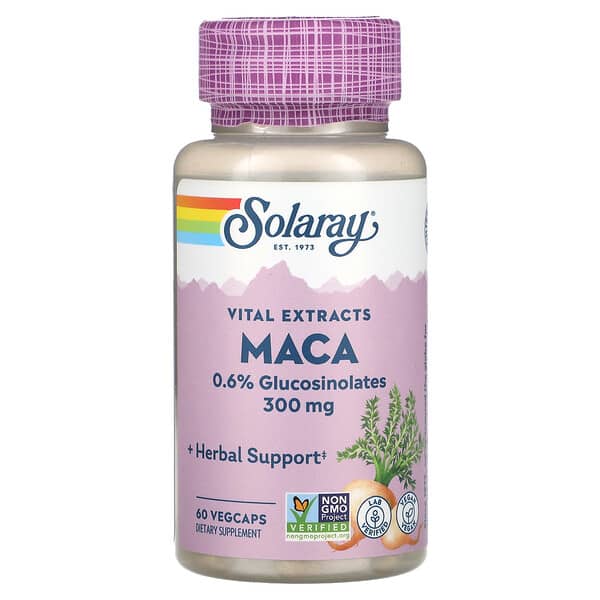 Solaray Vital Extracts Maca Mg Vegcaps