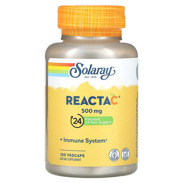 Solaray Reacta C Mg Vegcaps