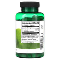 Swanson Senna Leaf 500 Mg 100 Capsules