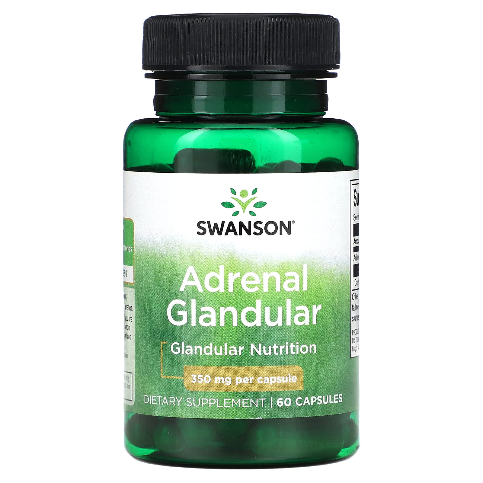 Swanson Adrenal Glandular Mg Capsules