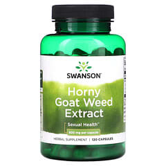 Swanson Horny Goat Weed Extract Mg Capsules