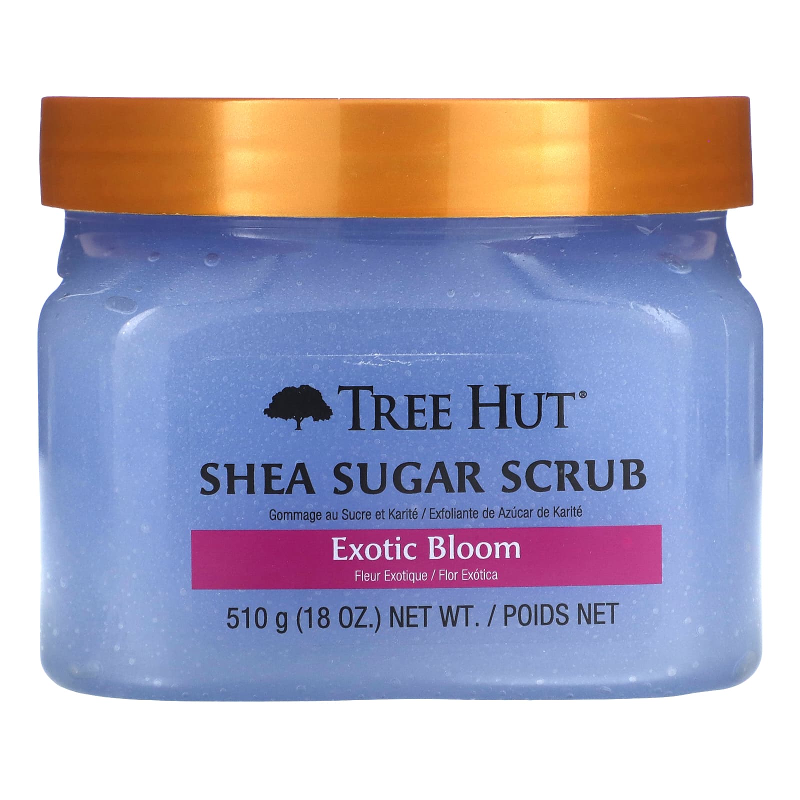 Tree Hut Shea Sugar Scrub Exotic Bloom 18 Oz 510 G