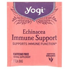 Yogi Tea Echinacea Immune Support Caffeine Free Tea Bags Oz