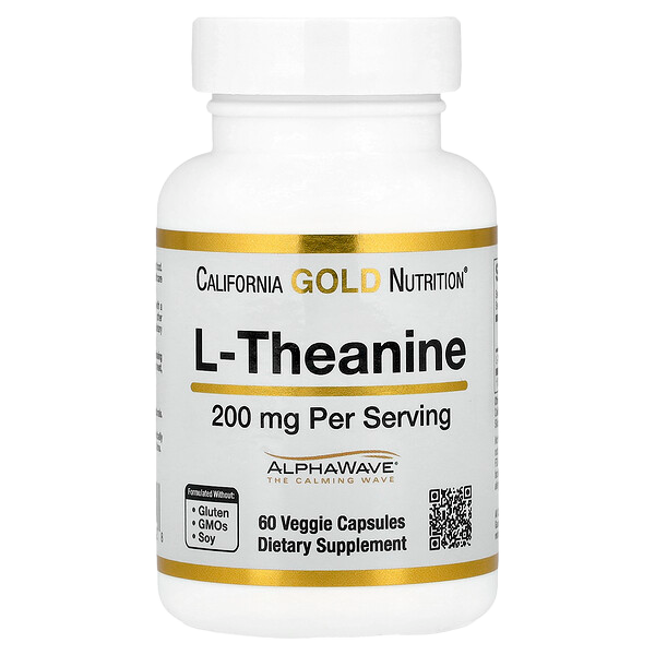 California Gold Nutrition L-Theanine AlphaWave