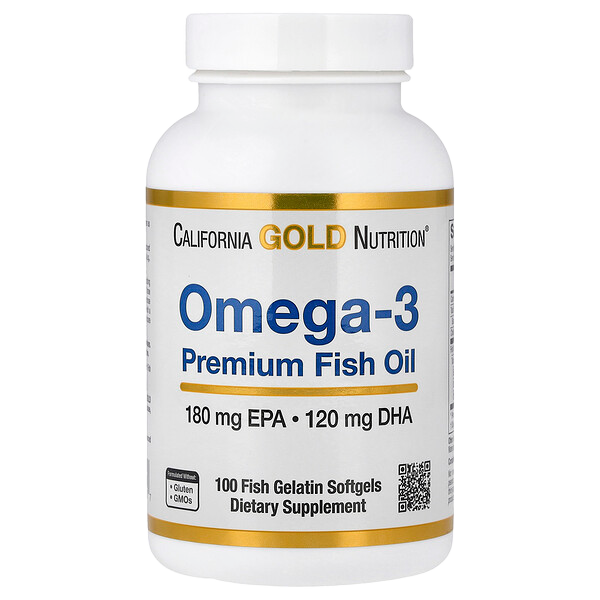 California Gold Nutrition Omega-3 Premium Fish Oil