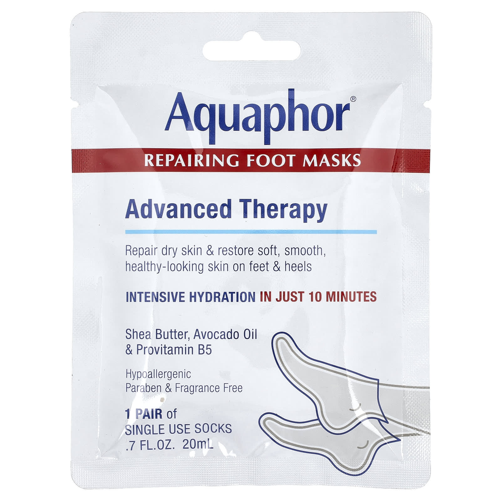 Aquaphor Repairing Foot Masks product reference
