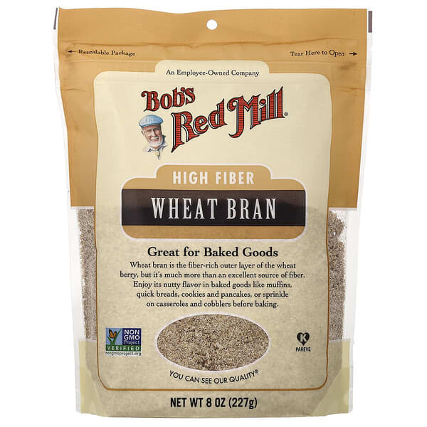 Bob's Red Mill, Wheat Bran, 8 oz (227 g)