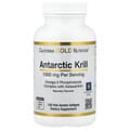 California Gold Nutrition, Antarctic Krill Oil, Omega-3 Phospholipids Complex with Astaxanthin, Natural Strawberry and Lemon, 120 Fish Gelatin Softgels