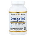 California Gold Nutrition, Omega 800, 90 Fish Gelatin Softgels (1,000 mg per Softgel)