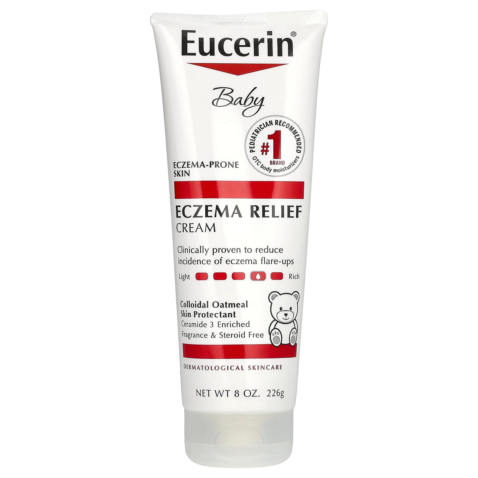 Eucerin Baby Eczema Relief Body Cream 8 oz product package
