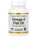 California Gold Nutrition, Omega-3 Fish Oil, 30 Fish Gelatin Softgels (1,250 mg per Softgel)