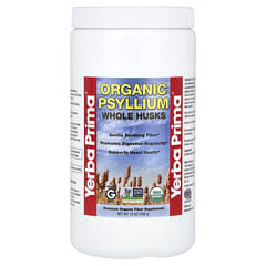 Yerba Prima, Organic Psyllium Whole Husks, 340 г