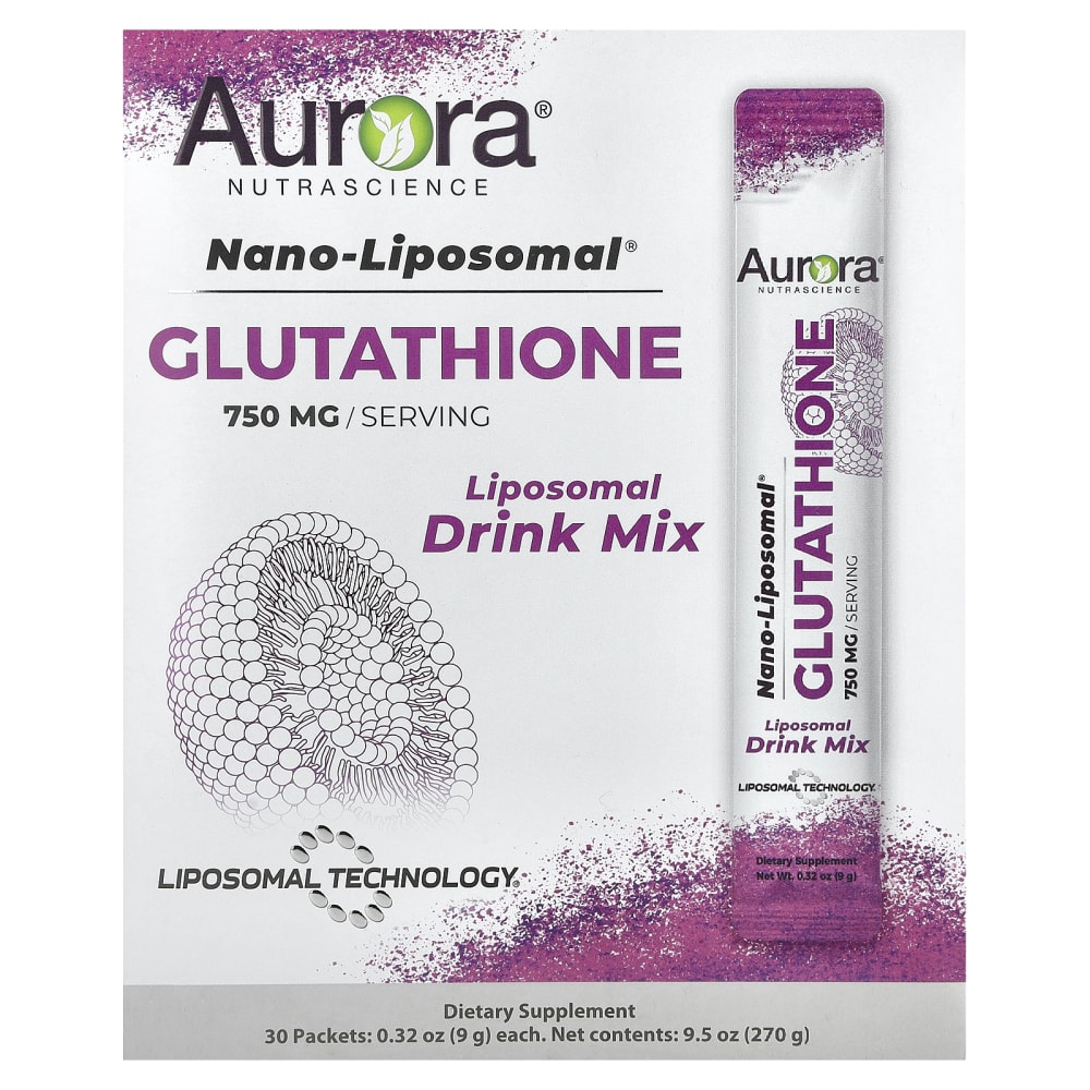 Nano-Liposomal®, Glutathione, Liposomal Drink Mix, 30 Packets, 0.32 oz (9 g) Each