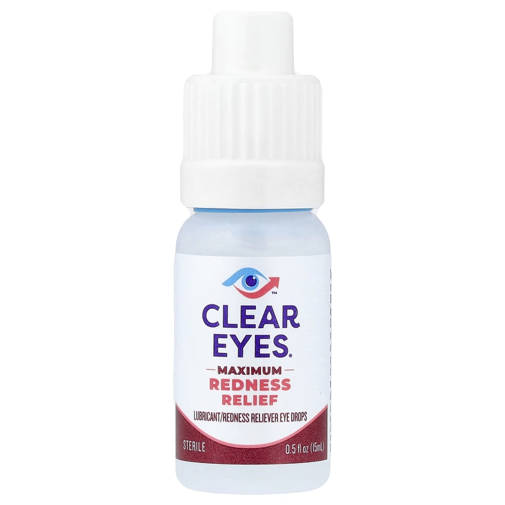 Maximum Redness Relief, Lubricant/Redness Reliever Eye Drops, 0.5 fl oz (15 ml)