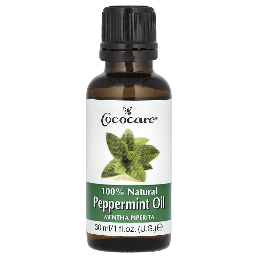 ペパーミントページ Cococare, 100% Natural Peppermint Oil, 1 fl oz (30 ml) | iHerb