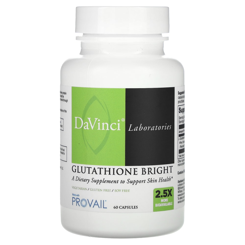 Glutathione Bright, 60 Capsules (200 mg per Capsule)