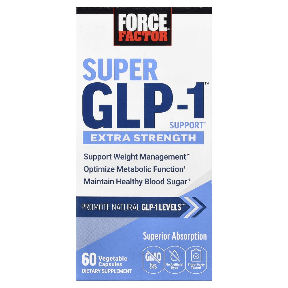Super GLP-1™ Support, 60 Vegetable Capsules