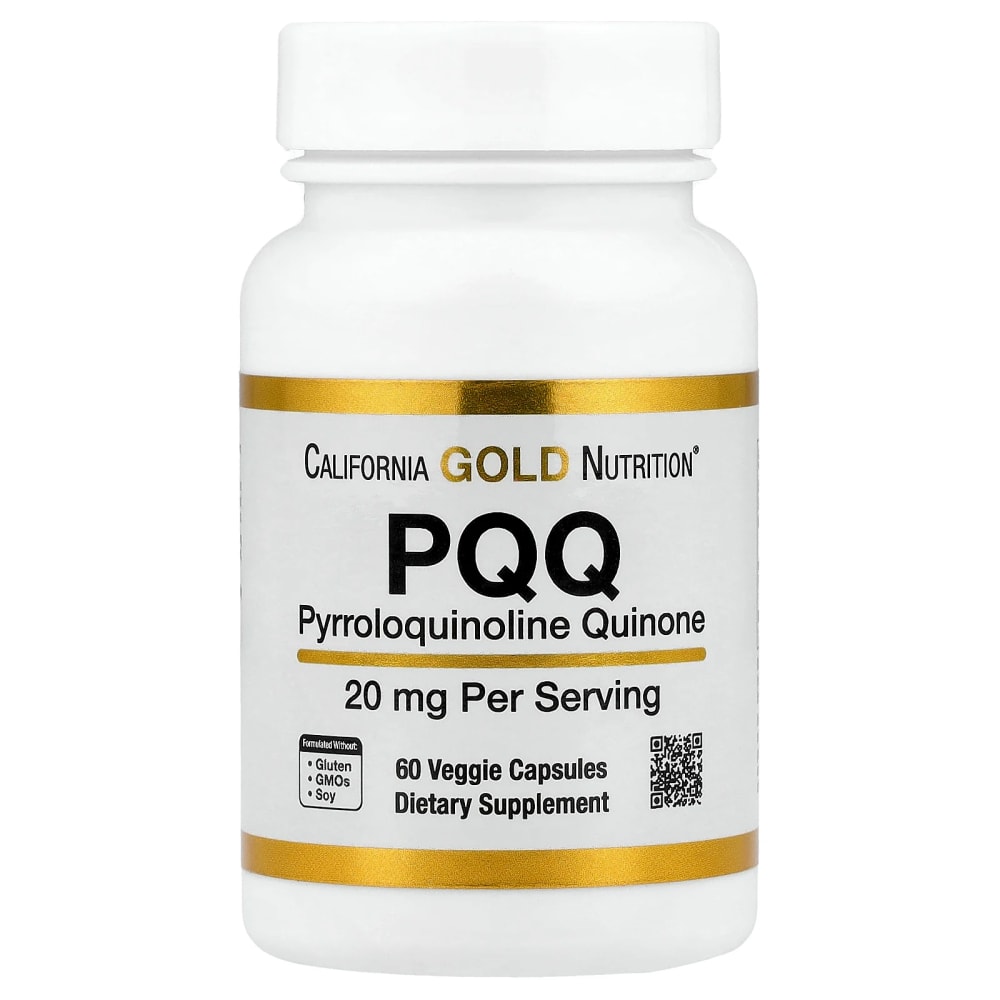 PQQ, 20 mg, 60 Veggie Capsules