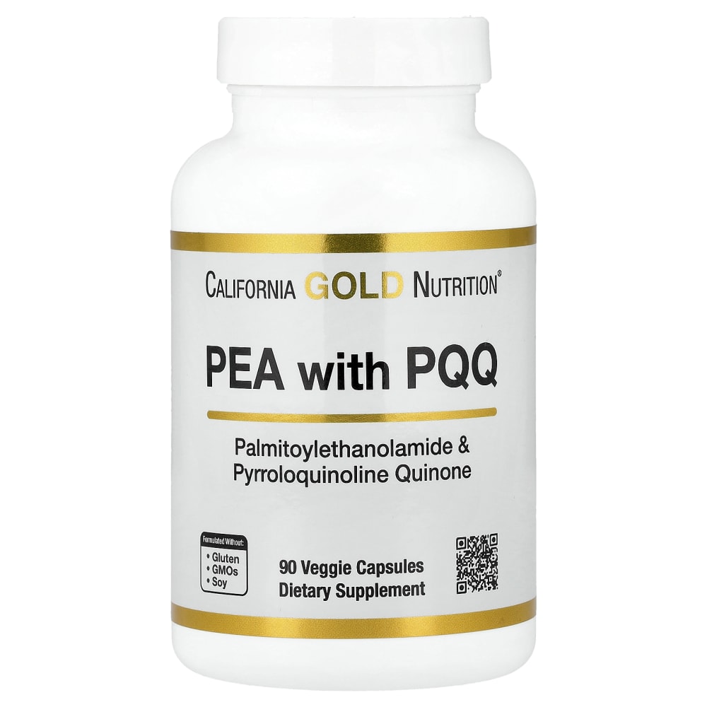 PEA 300 mg + PQQ 10 mg, 90 Veggie Capsules