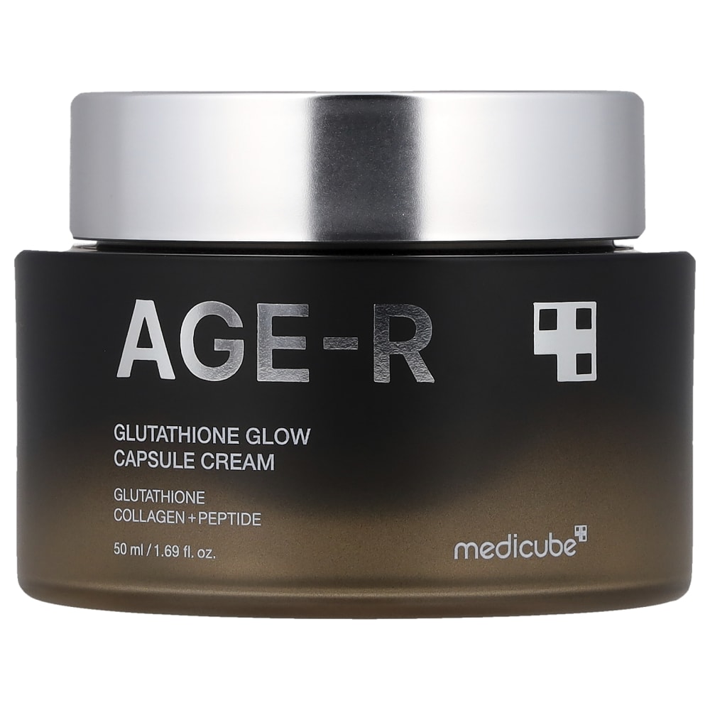 medicube AGE-R GグローCクリーム Age-R, Glutathione Glow Capsule Cream, 1.69 fl oz (50 ml)