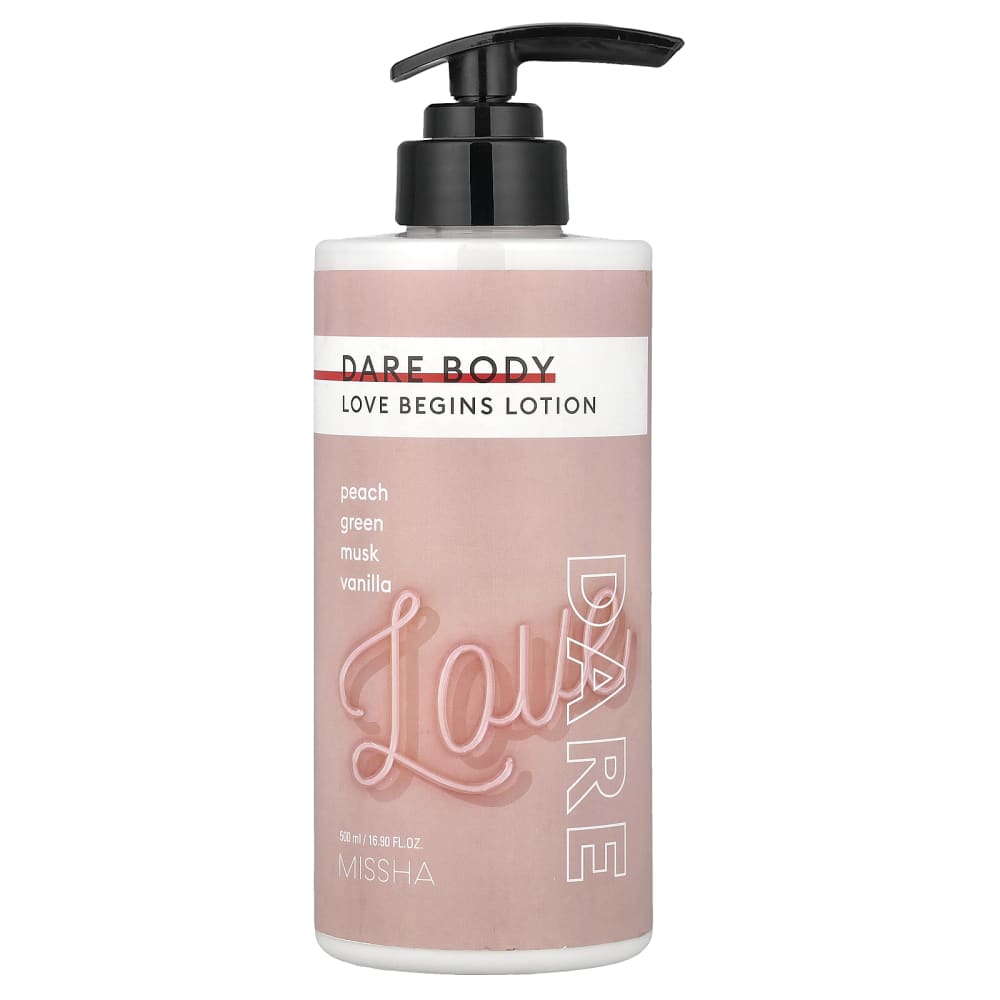 Dare（デア）ボディローション、ラブビギンズ、500ml（16.9液量オンス）