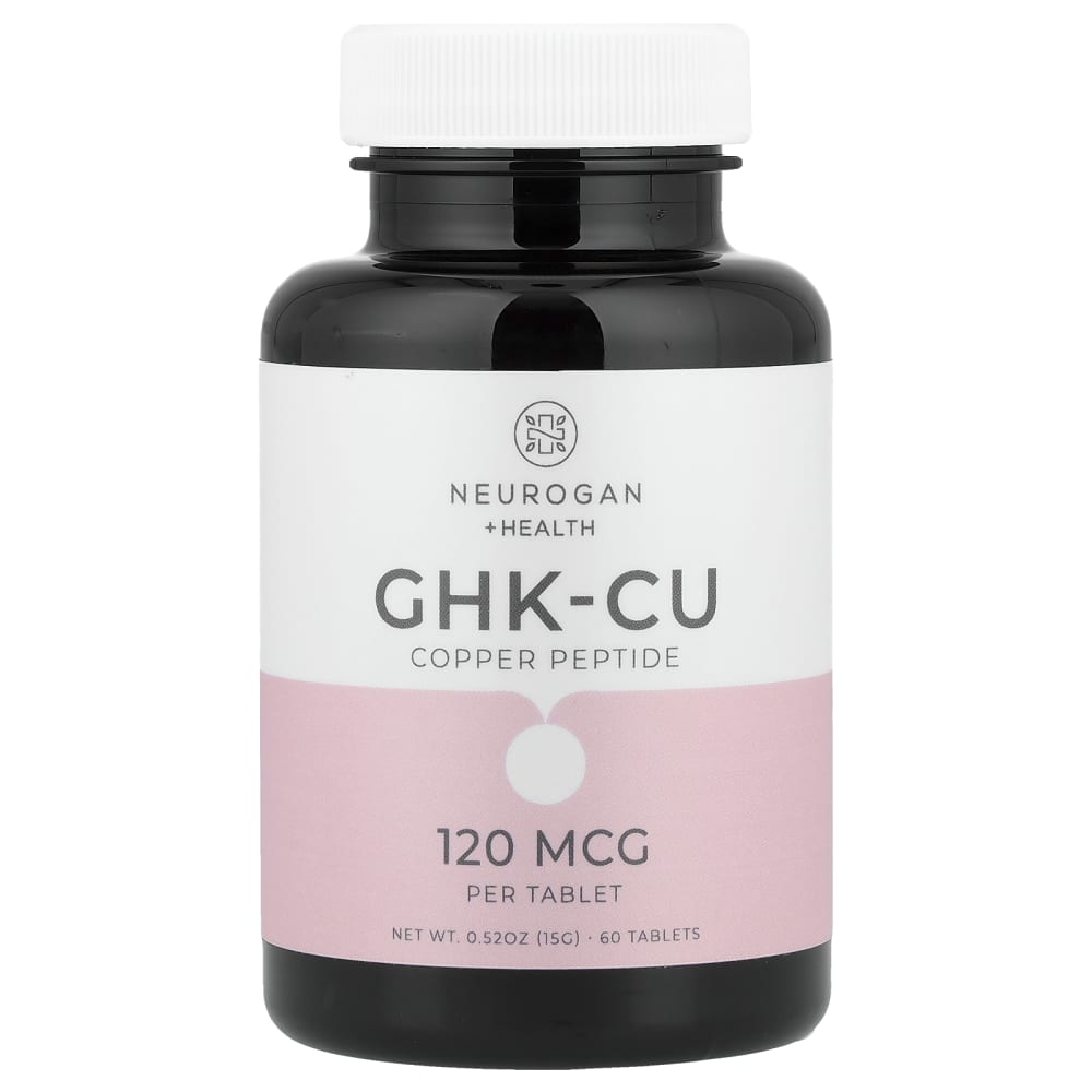 GHK-CU Copper Peptide, 120 mcg, 60 Tablets
