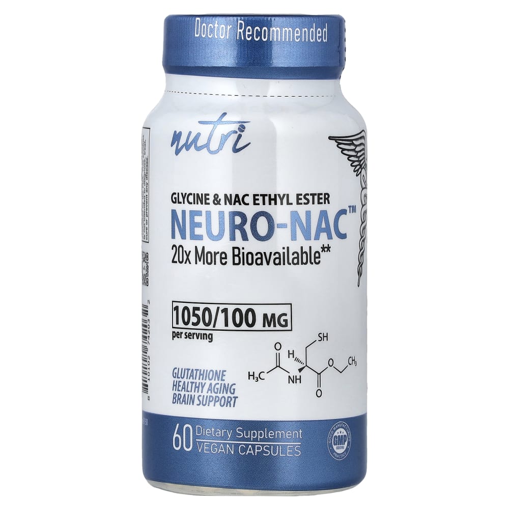 NEURO-NAC™, Glycine & NAC Ethyl Ester, 60 Vegan Capsules