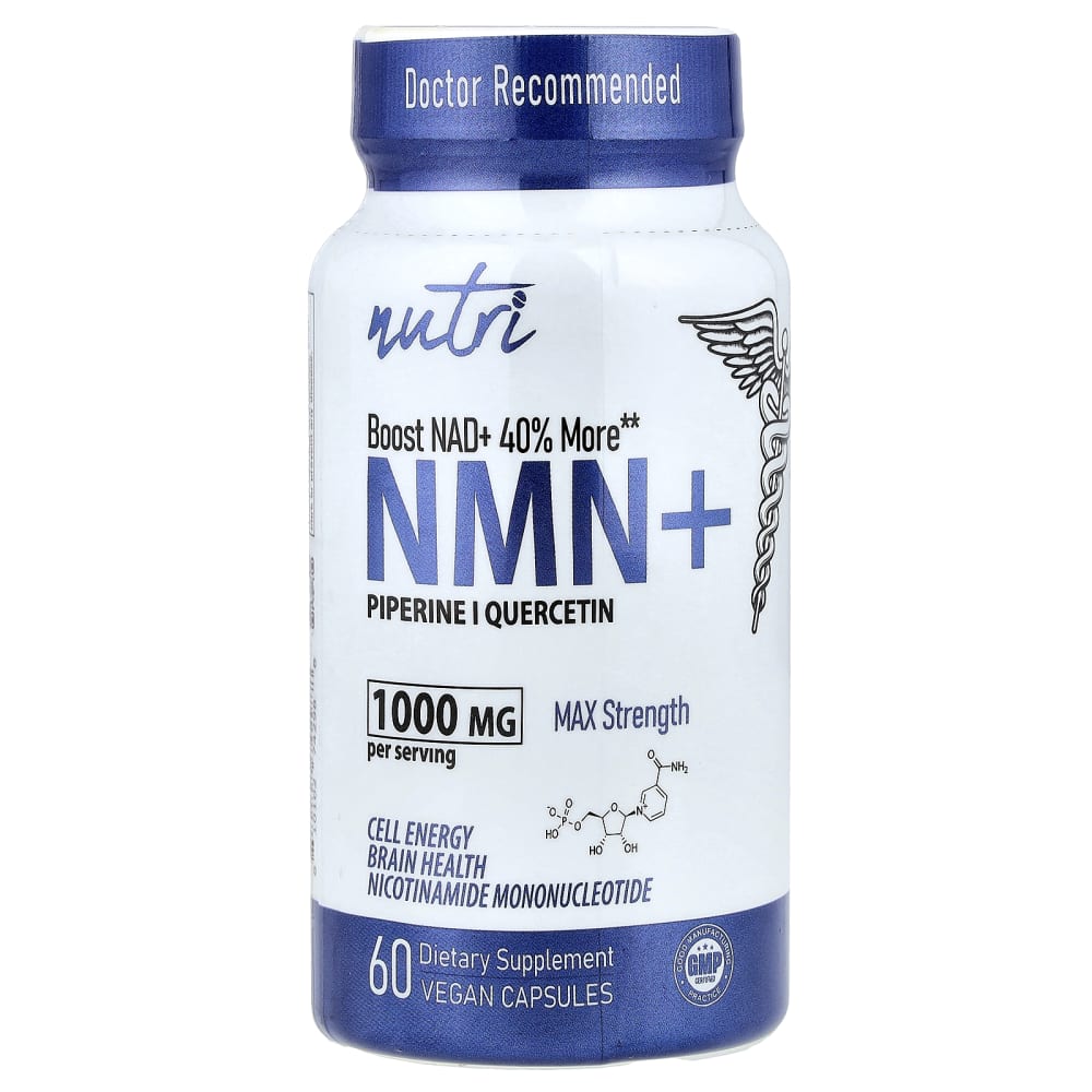 Size Down サプリメント 60カプセル NMN NMN（ニコチンアミドモノヌクレオチド）＋、Max Strength、ヴィーガン